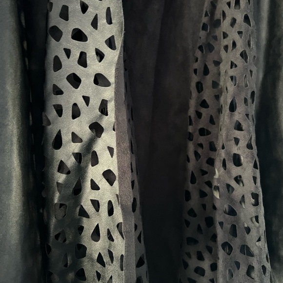 Stylish Faux Leather Jacket - Picture 3 of 5